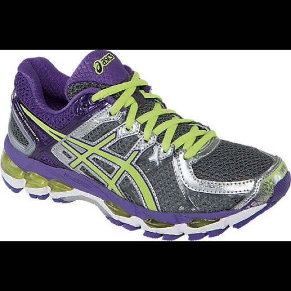 asics gel kayano purple